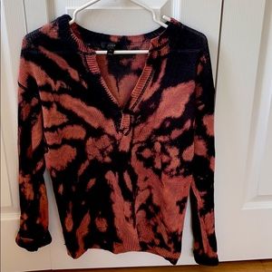 Linen JCrew Bleach-dyed Pullover